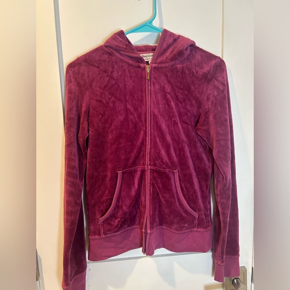 Juicy Couture Deep Purple Velour Jacket - Picture 2 of 6